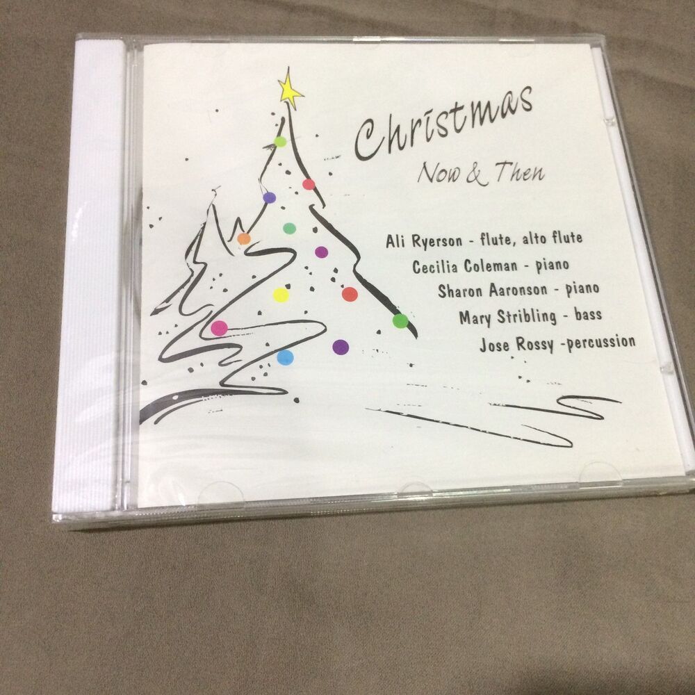 Christmas Now & Then Ali Ryerson Cecilia Coleman Vintage 1999 Holiday Jazz CD